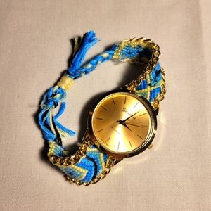 Geneva Friendship Bracelet Watch